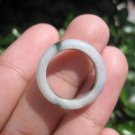 Natural Jadeite Jade ring Thailand jewelry stone mineral size 4.25 US  E5929