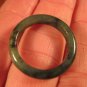 Natural Jadeite Jade ring stone mineral carving Size 6.75 US A560