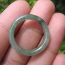 Natural Jadeite Jade ring Thailand jewelry stone mineral size  7 US  EB 048