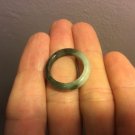Natural Jade ring Thailand jewelry stone mineral art  size 6.75  A40