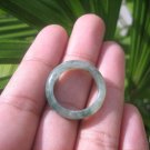 Natural Jadeite Jade ring Thailand jewelry stone mineral size  6.75 US   E 59146
