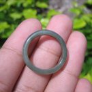 Natural Jadeite Jade ring Thailand jewelry stone mineral size  7.5 US   E 59174