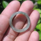 Natural Jadeite Jade ring Thailand jewelry stone mineral size 7.25 US  EA 048