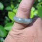 Natural Jadeite Jade ring Thailand jewelry stone mineral size 7.25 US  EA 048