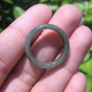 Natural Jadeite Jade ring Thailand jewelry stone mineral size 6.75 US  EA 044