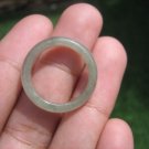 Natural Jadeite Jade ring Thailand jewelry stone mineral size 7.25 US  EB 017