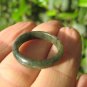 Natural  Jadeite Jade ring stone mineral carving  Size 6.75 US  A502