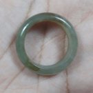 Natural  Grade A  Jadiete  Jade ring stone carving  Size 8 A775