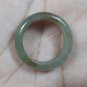 Natural Grade A Jadiete Jade ring stone carving Size 8 A775