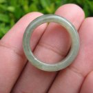 Natural Jadeite Jade ring Thailand jewelry stone mineral size  6.75 US  EB 056