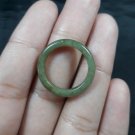 Natural  Grade A  Jadiete  Jade ring stone carving  Size 6.75  A7147