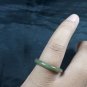 Natural  Grade A  Jadiete  Jade ring stone carving  Size 6.75  A7147