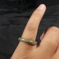 Natural  Grade A  Jadiete  Jade ring stone carving  Size 6.75  A7147