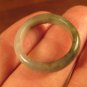 Natural Grade A  Jadeite Jade ring stone mineral carving  Size 7 US  A605