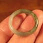 Natural Grade A  Jadeite Jade ring stone mineral carving  Size 7 US  A605