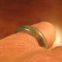 Natural Grade A  Jadeite Jade ring stone mineral carving  Size 7 US  A605