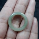 Natural  Grade A  Jadiete  Jade ring stone carving  Size 7 A7173