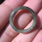 Natural Jadeite Jade ring Thailand jewelry stone mineral size  7.25 US  EA 026