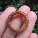 Natural Jadeite Jade ring Thailand jewelry stone mineral size  7.25 US  EB 104