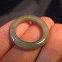 Natural Grade A Jadiete Jade ring stone carving Size 7 7.25 A738