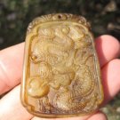 Natural agate Carnelian Dragon stone pendant amulet A36 Natural agate Carnelian Dragon stone pendant amulet A36