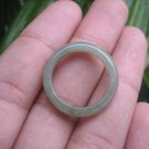 Natural Jadeite Jade ring Thailand jewelry stone mineral size 7.25 US  EA 003
