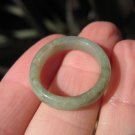 Natural Jadeite Jade Ring Northern Stone Mineral Size 7.25 US A904