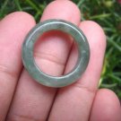 Large Natural Jadeite Jade Ring Thailand Jewelry Art Size 4.75 EB 436