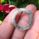 Large Natural Jadeite Jade Ring Thailand Jewelry Art Size 6.75 EB 428
