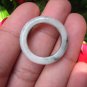 Large Natural Jadeite Jade Ring Thailand Jewelry Art Size 6.75 EB 428