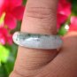 Large Natural Jadeite Jade Ring Thailand Jewelry Art Size 6.75 EB 428