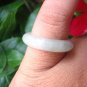 Large Natural Jadeite Jade Ring Thailand Jewelry Art Size 7.25 EB 504