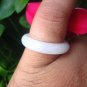 Large Natural Jadeite Jade Ring Thailand Jewelry Art Size 6.75 EB 508