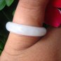 Large Natural Jadeite Jade Ring Thailand Jewelry Art Size 6.75 EB 508