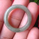 Large Natural Jadeite Jade Ring Thailand Jewelry Art Size 6.75 EB 506