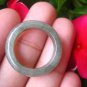 Large Natural Jadeite Jade Ring Thailand Jewelry Art Size 6.75 EB 506
