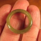Natural  Jadeite Jade ring stone mineral carving  Size 7 US  A527