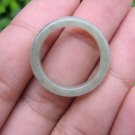 Natural Jadeite Jade ring Thailand jewelry stone mineral size 7.5 US  EA 061