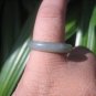 Natural Jadeite Jade ring Thailand jewelry stone mineral size 7.5 US EA 022
