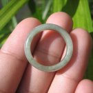 Natural Jadeite Jade ring Thailand jewelry stone mineral size 7.5 US  EA 098