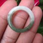 Large Natural Jadeite Jade Ring Thailand Jewelry Art Size 6.75 EB 443