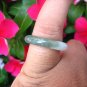 Large Natural Jadeite Jade Ring Thailand Jewelry Art Size 6.75 EB 443