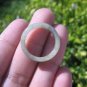 Natural Jadeite Jade ring Thailand jewelry stone mineral size 7.5 US   E 5938