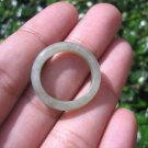 Natural Jadeite Jade ring Thailand jewelry stone mineral size  6.75 US   E 5993