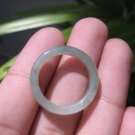 Natural Jadeite Jade ring Thailand jewelry stone mineral size  7.25 US   E 59186