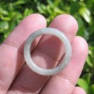 Natural Jadeite Jade ring Thailand jewelry stone mineral size 6.75 US  E 591126