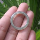 Natural Jadeite Jade ring Thailand jewelry stone mineral size  9.5 US   E 59129