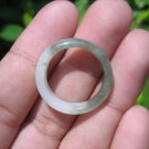 Natural Jadeite Jade ring Thailand jewelry stone mineral size 7.25 US  EA 050