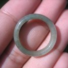 Natural Jadeite Jade ring Thailand jewelry stone mineral size  7.25 US  EA 024