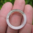 Natural Jadeite Jade ring Thailand jewelry stone mineral size  7.25 US  EB 039